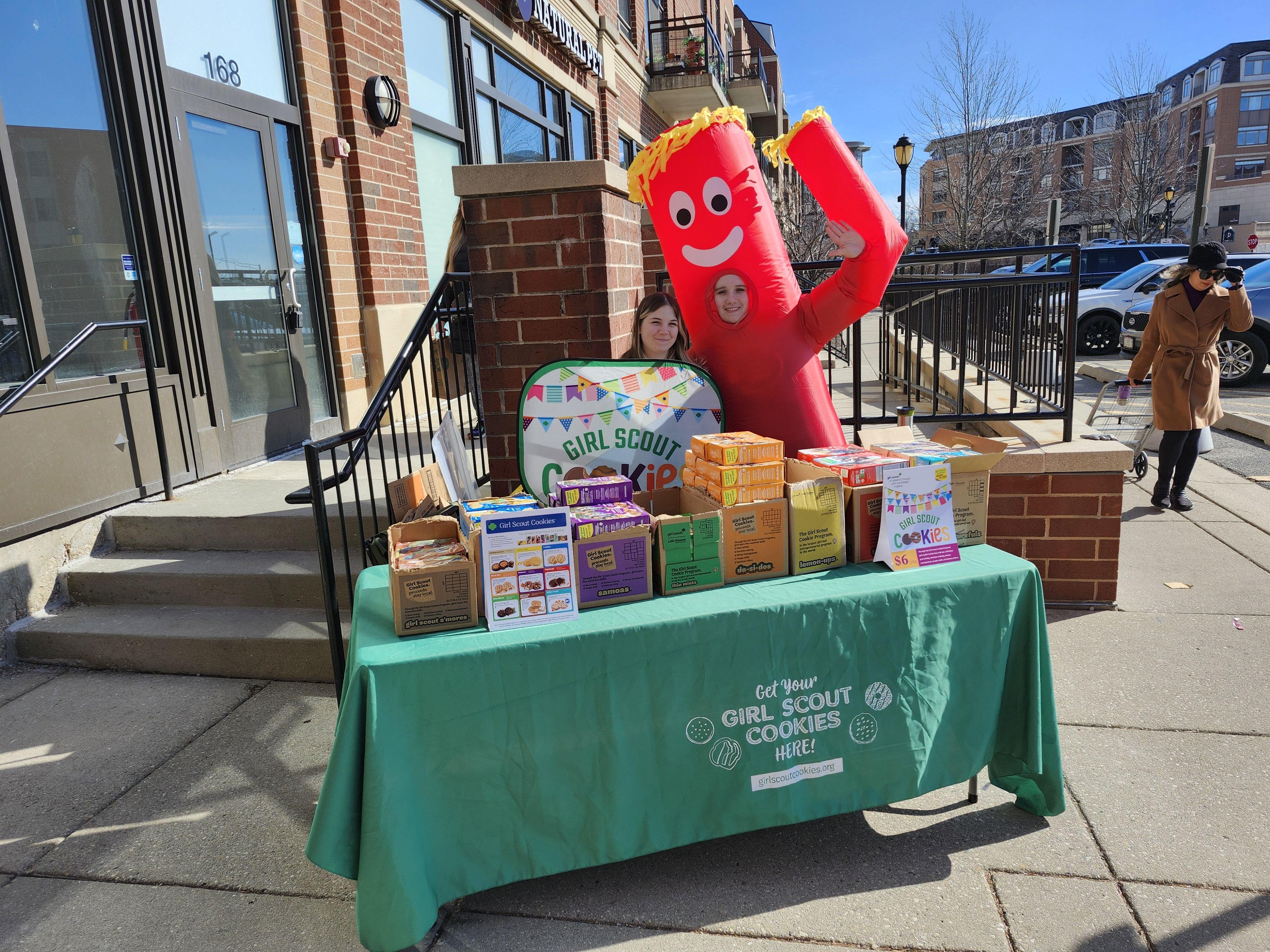 sweet success with girl scout cookie season