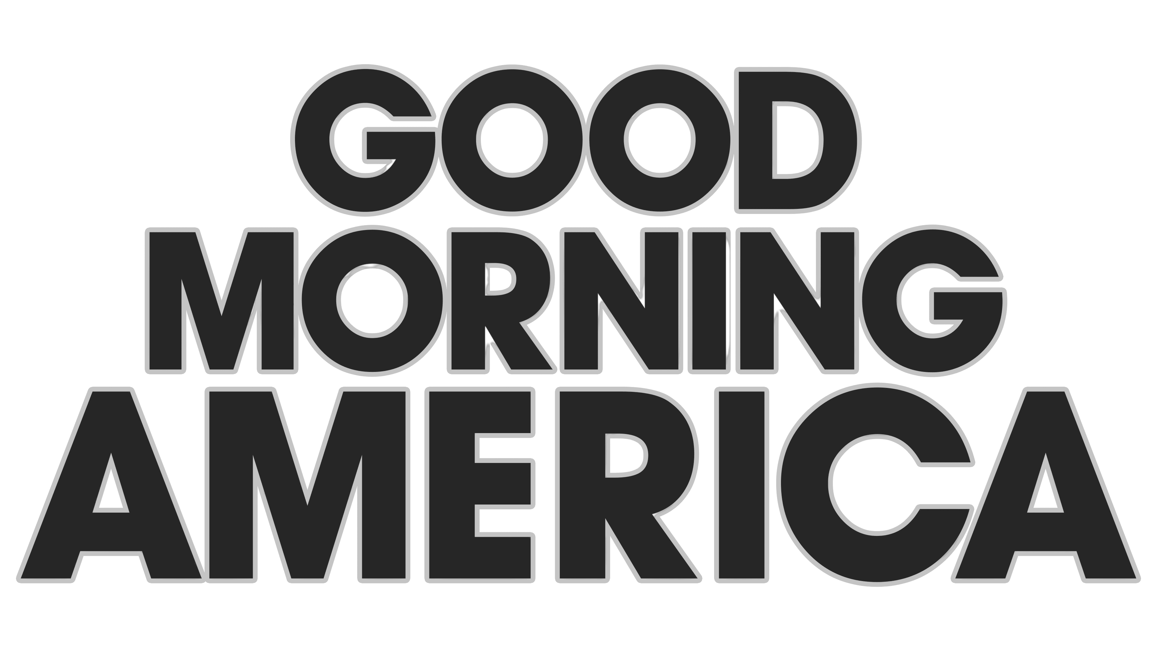 Good Morning America Logo Black