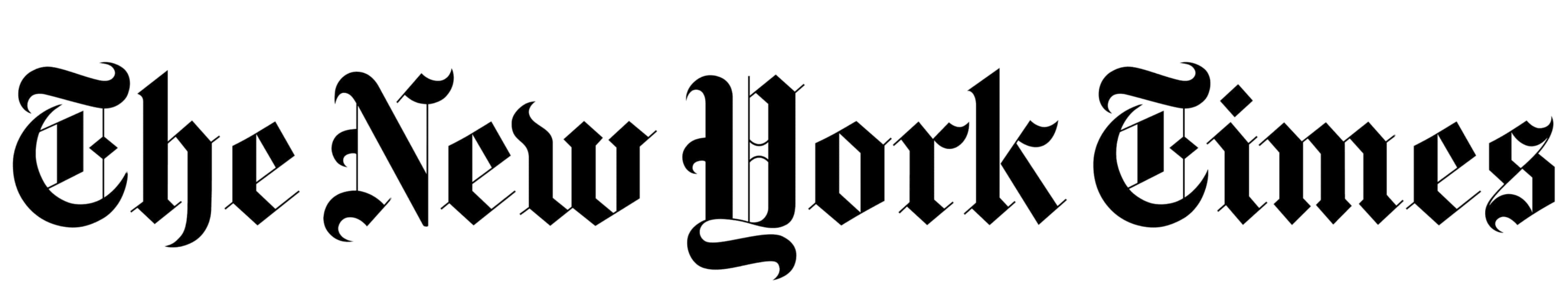 NYT Logo Black